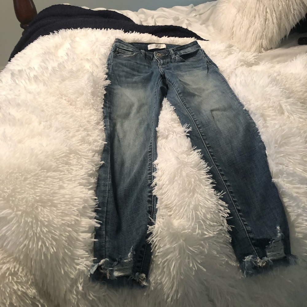 Kancan distressed jeans